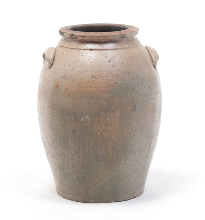 OHIO STONEWARE CROCK BY CROOKS.