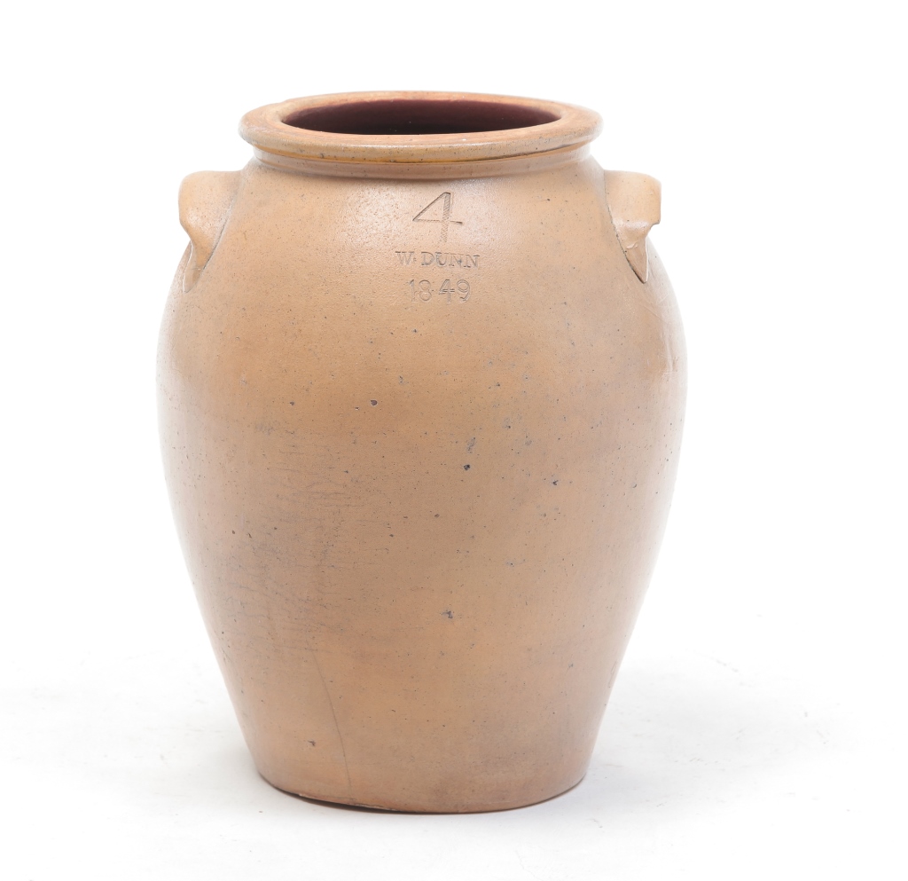 OHIO STONEWARE CROCK BY DUNN.