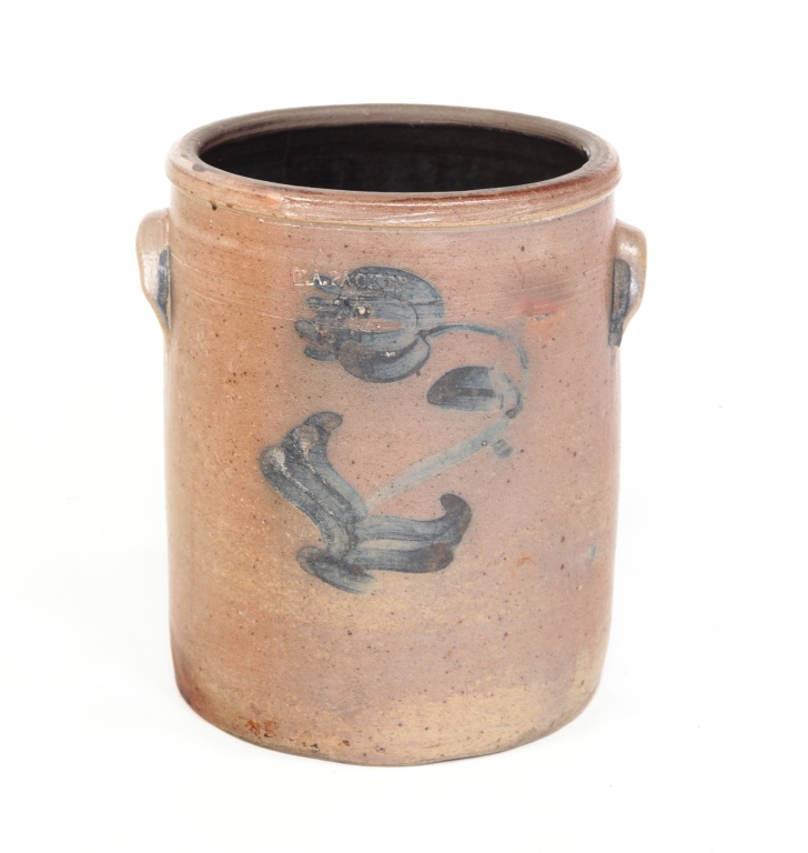 OHIO STONEWARE CROCK. Tuscarawas