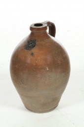 OHIO STONEWARE JUG.  A.J. Rhoa