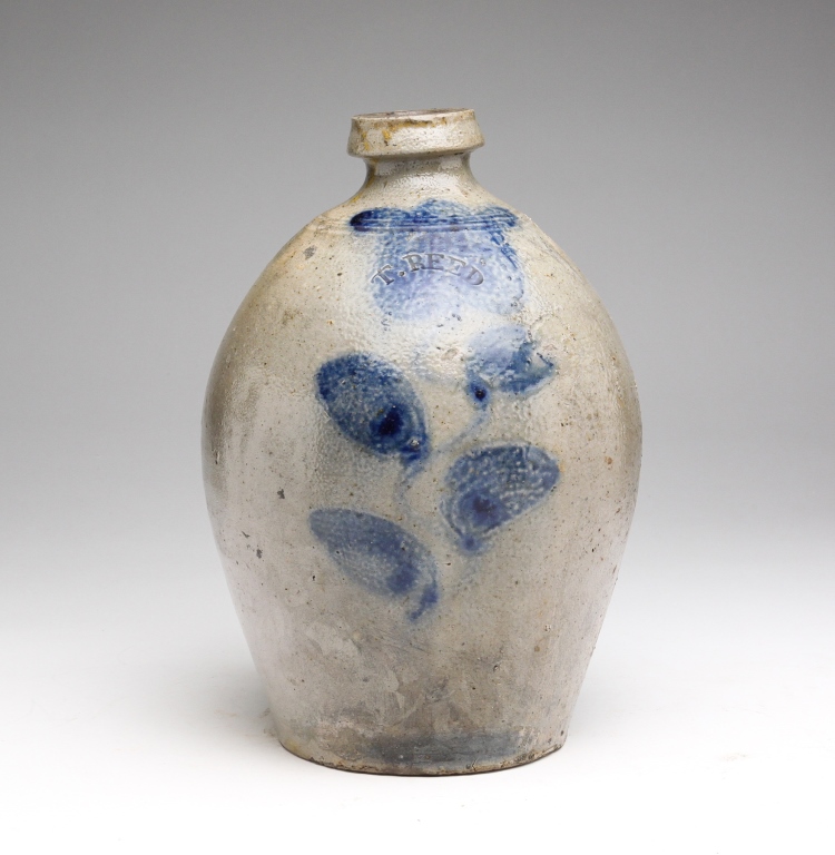 OHIO STONEWARE JUG. Mid 19th