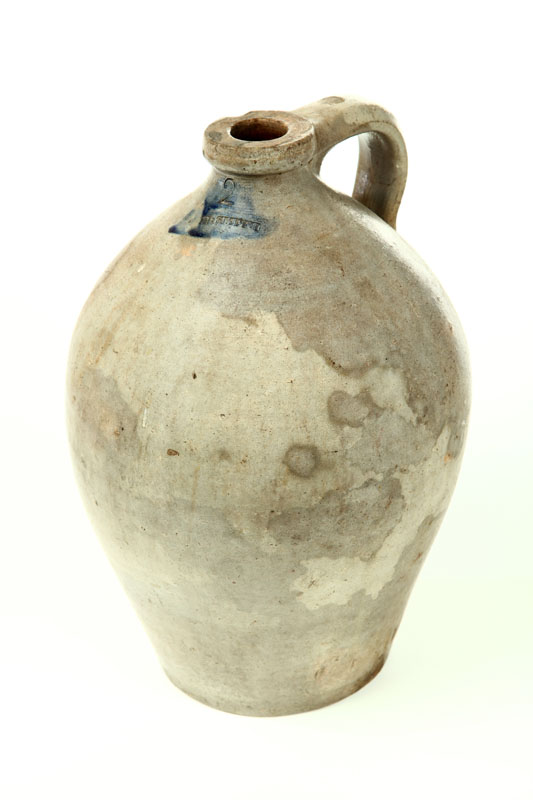 OHIO STONEWARE JUG.  P.H. Smith 