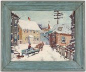 OIL ON ARTIST BOARD IMPRESSION