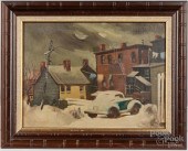 OIL ON ARTIST BOARD IMPRESSION