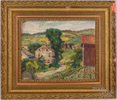 OIL ON ARTIST BOARD IMPRESSION