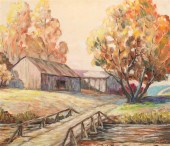 Oil on board, Frederick John '