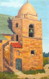 Oil on board Gerald Lester Sto