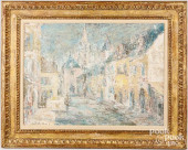 OIL ON BOARD IMPRESSIONIST STR