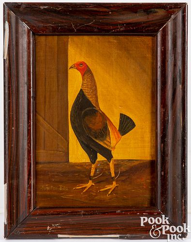 OIL ON BOARD OF A FIGHTING