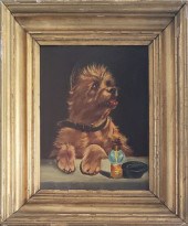 OIL ON BOARD PORTRAIT OF A YOR