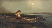 Oil on board, unattributed, mo