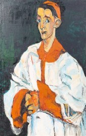 Oil on board vintage, mid 20th