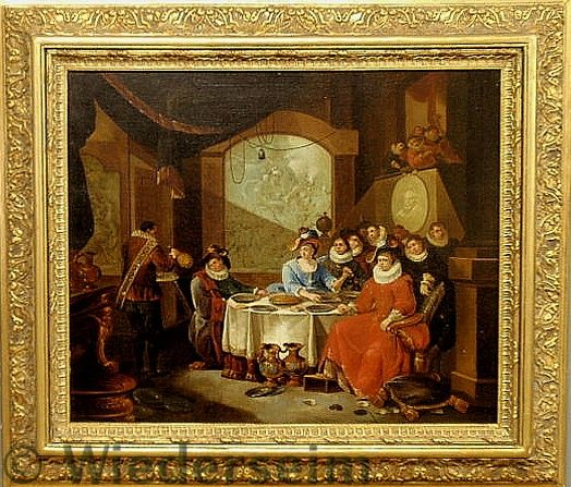 Oil on canvas 17th century Dutch