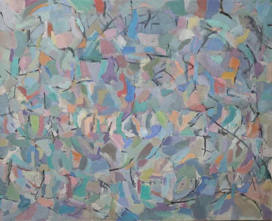 OIL ON CANVAS ABSTRACTAbstract