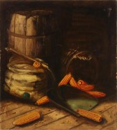 OIL ON CANVAS ATTRIBUTED ALFRE