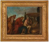 OIL ON CANVAS ATTRIBUTED JOSEF