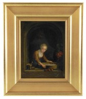 OIL ON CANVAS, BAROQUE STYLE,