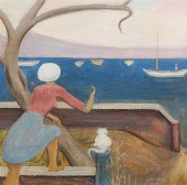 Oil on canvas board, Heinrich