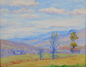 OIL ON CANVAS-BOARD SIGNED "CO
