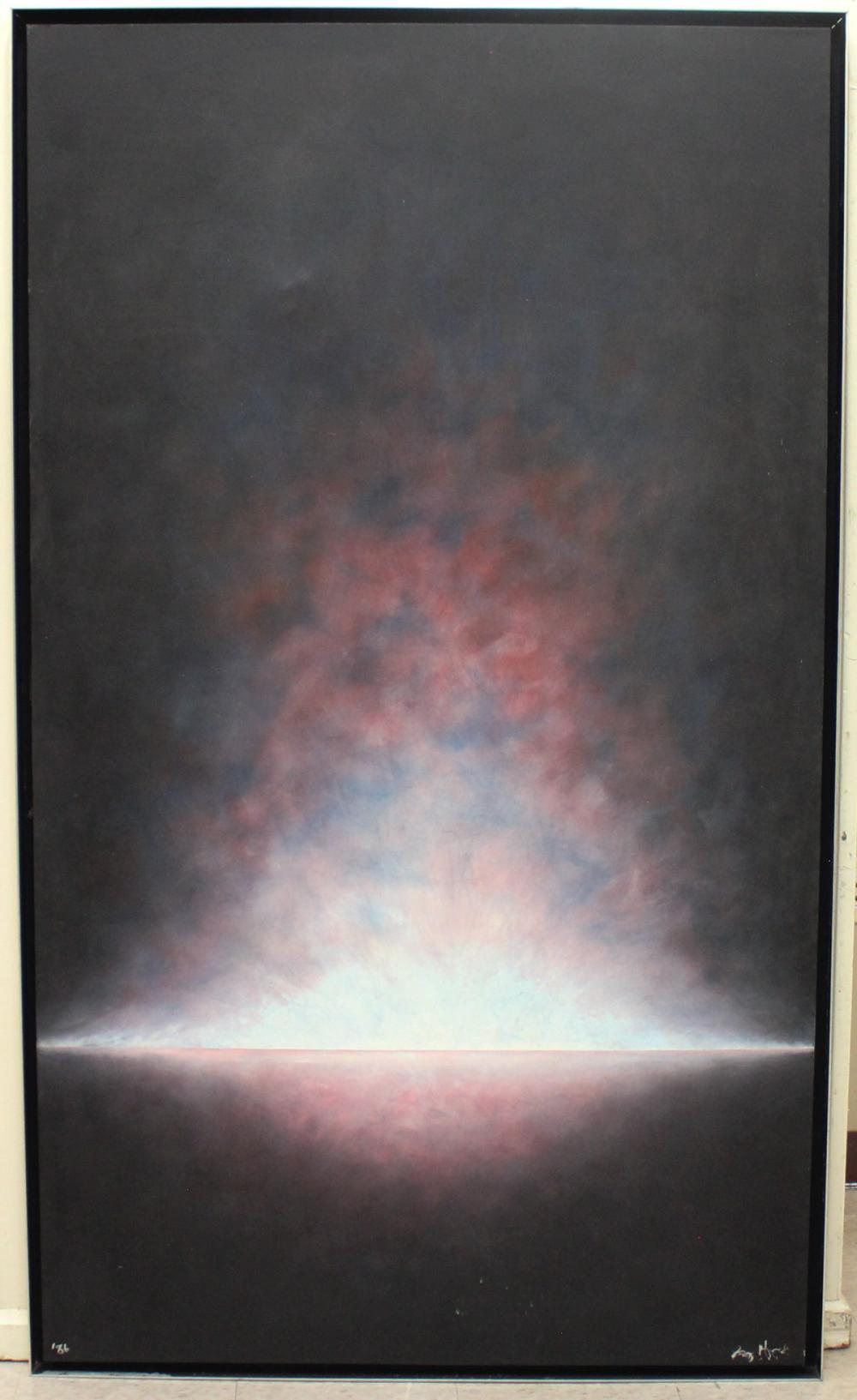 OIL ON CANVAS, BRIGHT HORIZONOIL ON