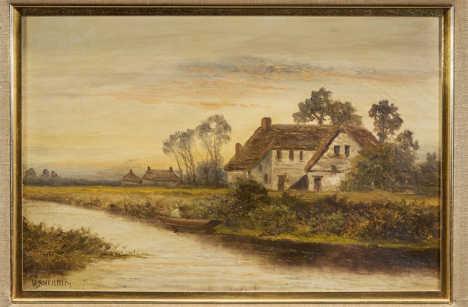 Oil on canvas by Daniel Sherrin