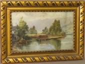 OIL ON CANVAS BY SPANGca. 1883