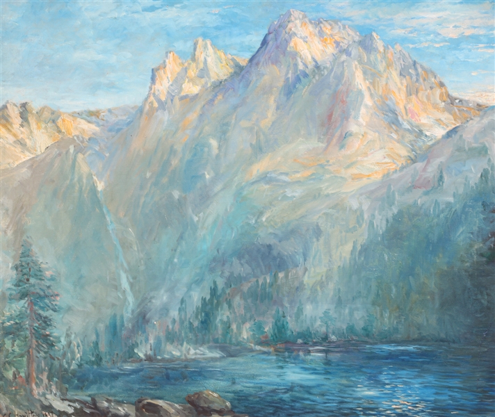 Oil on canvas, C. C. Hamilton