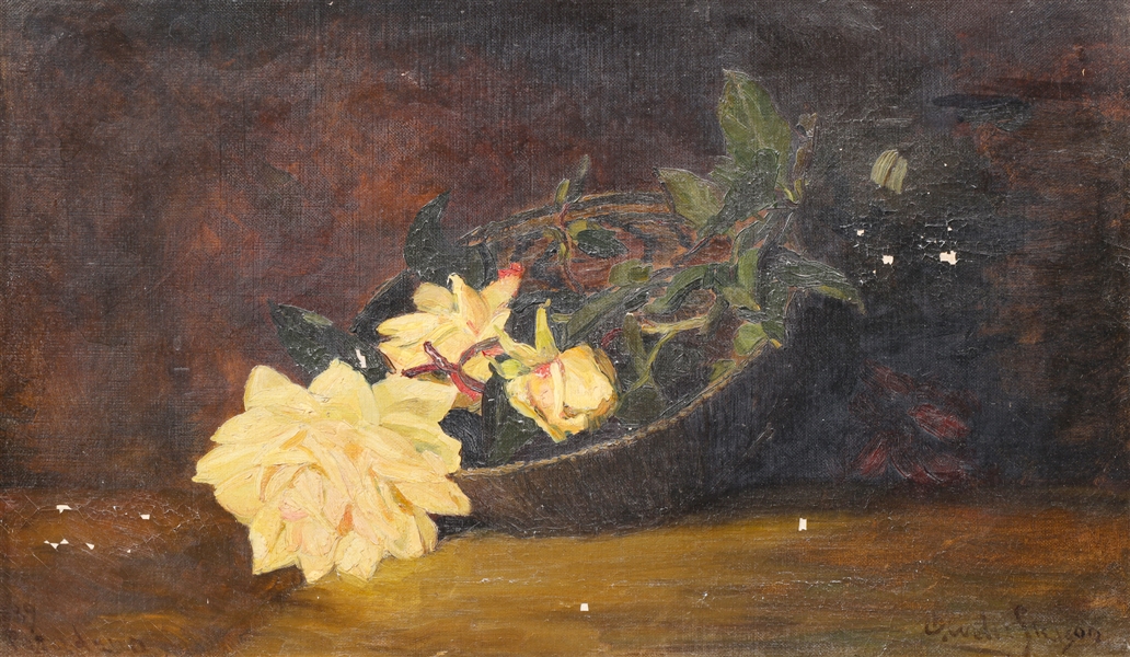 Oil on canvas, Charles Walter