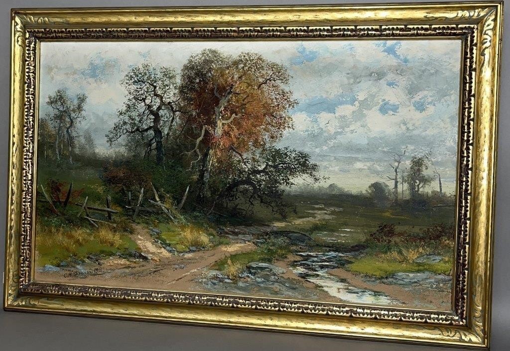 OIL ON CANVAS CHRISTOPHER SHEARER
