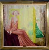 OIL ON CANVAS, CONTEMPORARY OF