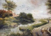 OIL ON CANVAS, CONTINENTAL, LA