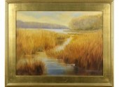 Oil on canvas depicting Holly
