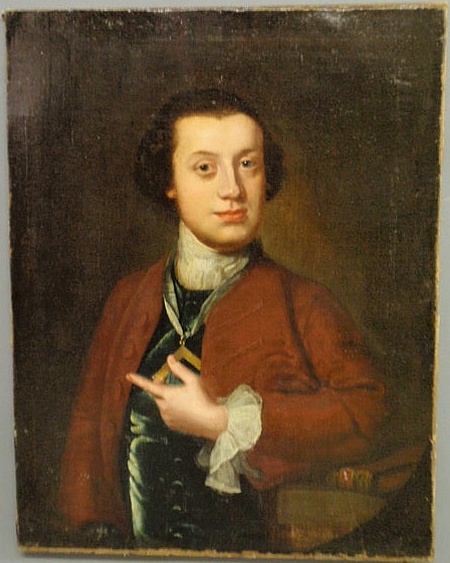 Oil on canvas early 18th c.