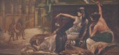 OIL ON CANVAS, EGYPTIAN REVIVA