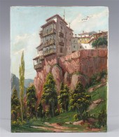 Oil on canvas Eloy Ingrain Car