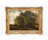 Oil on canvas English summer l