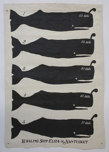 OIL ON CANVAS "FIVE SPERM