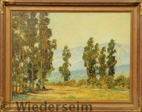Oil on canvas impressionist