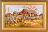 OIL ON CANVAS IMPRESSIONIST LA