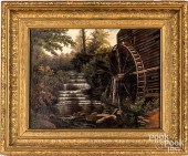 OIL ON CANVAS LANDSCAPE, 19TH