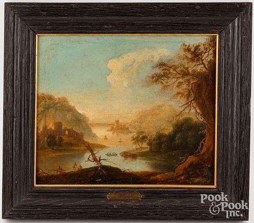 OIL ON CANVAS LANDSCAPEOil on