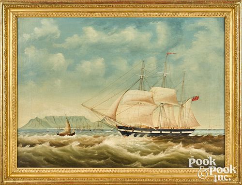 OIL ON CANVAS OF THE BRITISH