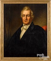 OIL ON CANVAS OF THOMAS DANFOR