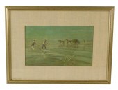 OIL ON CANVAS OF WORKMEN HARVE