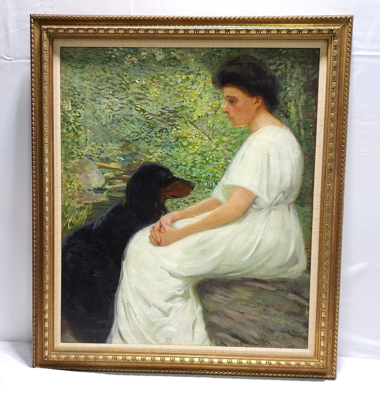 OIL ON CANVAS PAINTING ATTR. TO