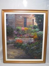 Oil on canvas painting by Troy