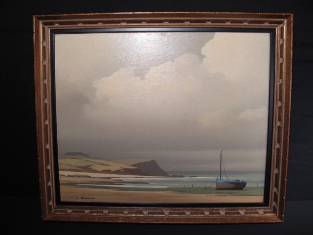 Oil on canvas painting by Pierre De