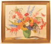 OIL ON CANVAS PAINTING SIGNED