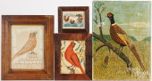 OIL ON CANVAS PHEASANT, LATE 1