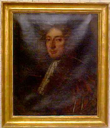 Oil on canvas  portrait of a